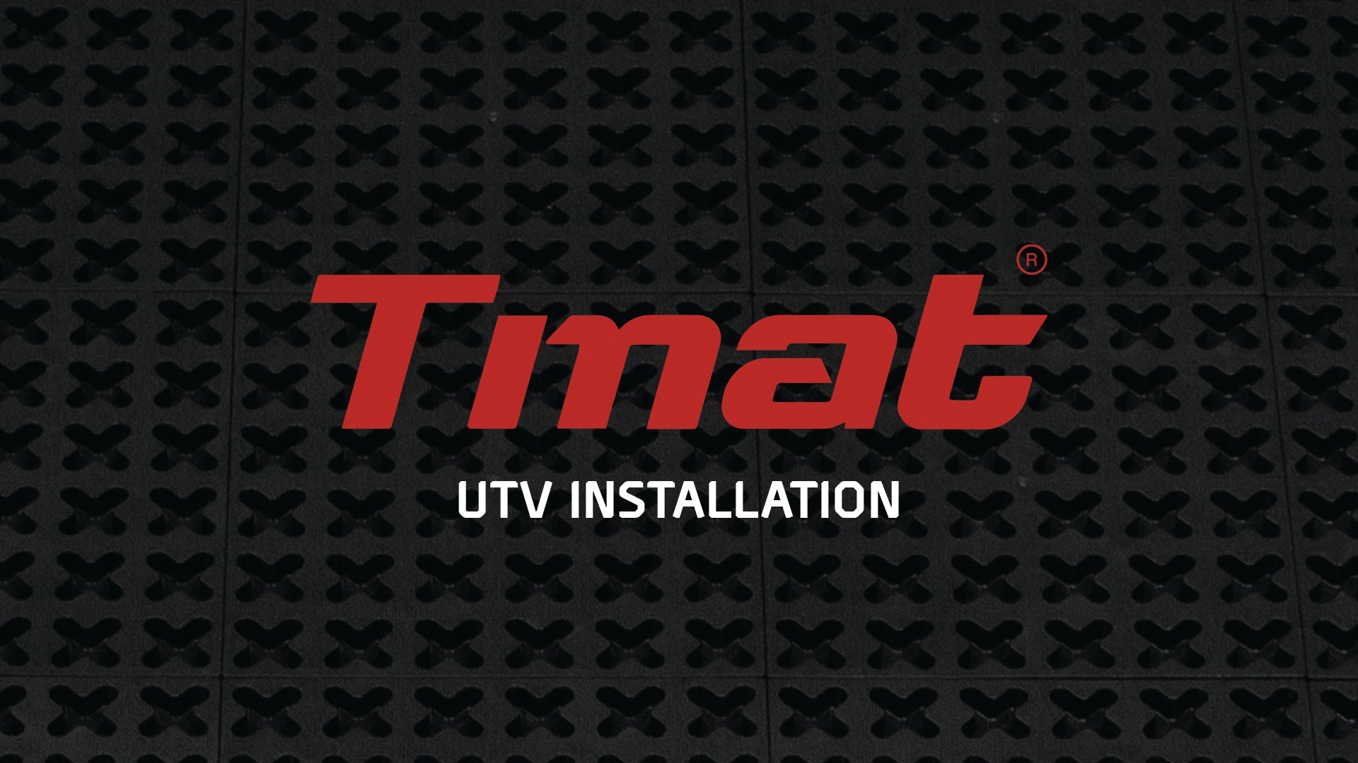 Tmat - UTV Installation